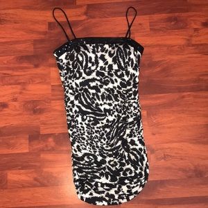 Black & White Mini Dress